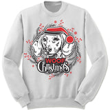 Dachshund Ugly Christmas Sweater.