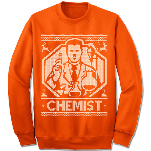 Ugly Christmas Sweater Chemistree Unisex - MOLECULE STORE