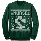 Nurse Ugly Christmas Sweater.